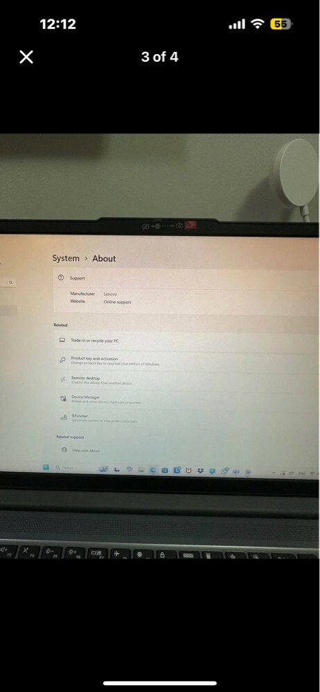 Lenovo Laptop - 2
