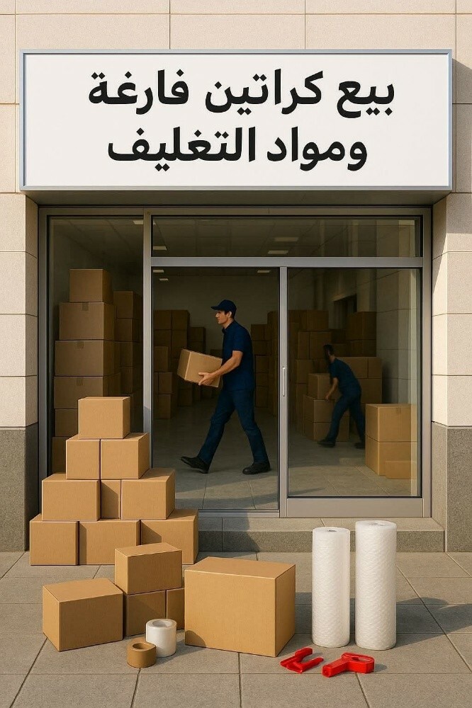 كراتين للبيع  للشحن والتعبئة - 1