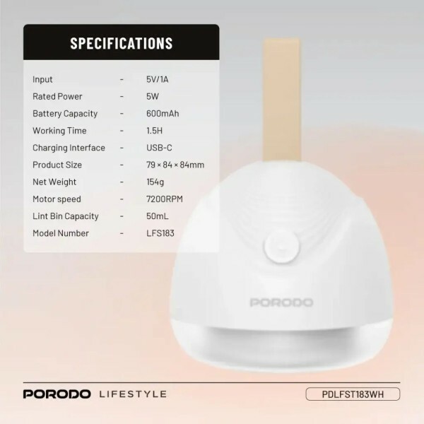 Porodo Fabric Shaver Lint Remover - 5