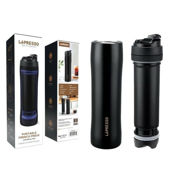 Stainless Steel French Press Mug - 1