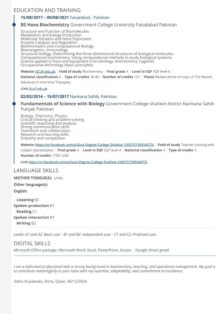 Faiz Rasool Subject Specialist. - 2