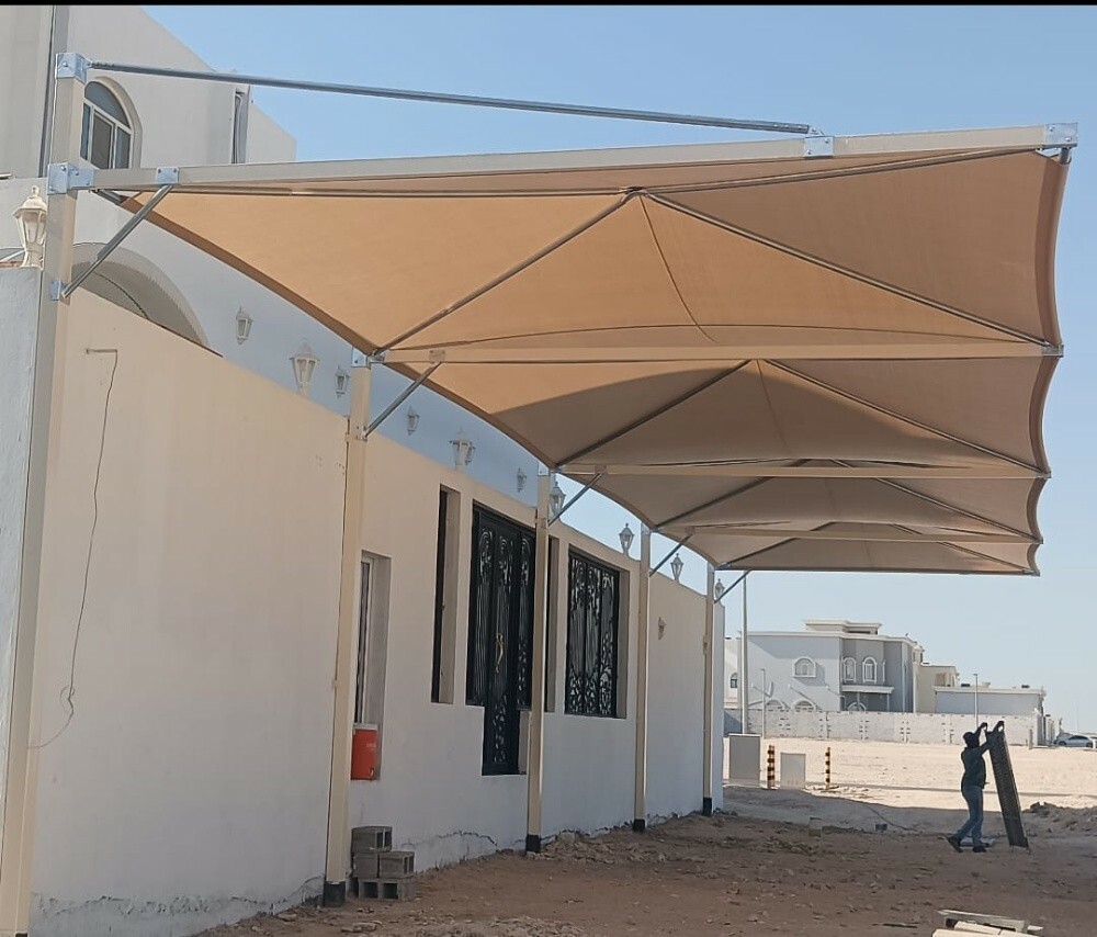 عمل المظلات والبراكن - 6