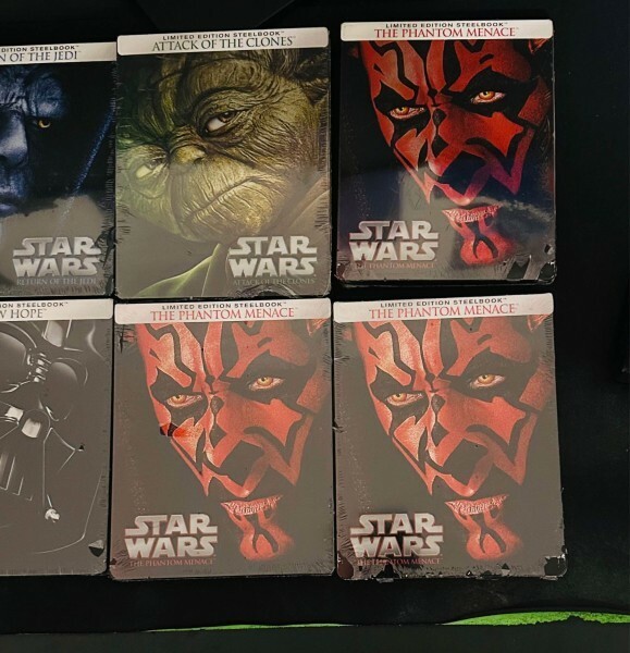 Star Wars Steelbooks Blu-Ray - 4