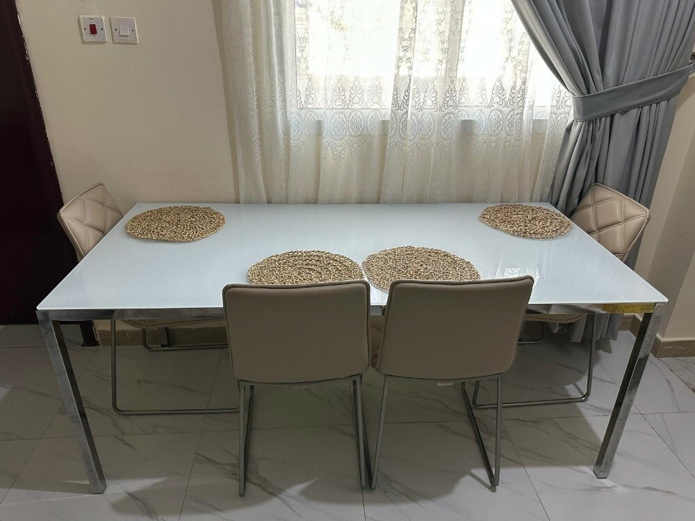 Dinning table and chairs - 5