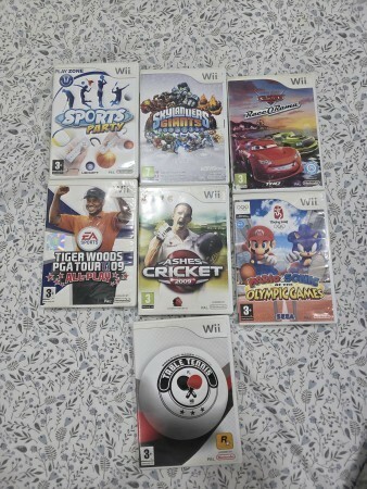 8 Used Wii Games- Great Condition - 1