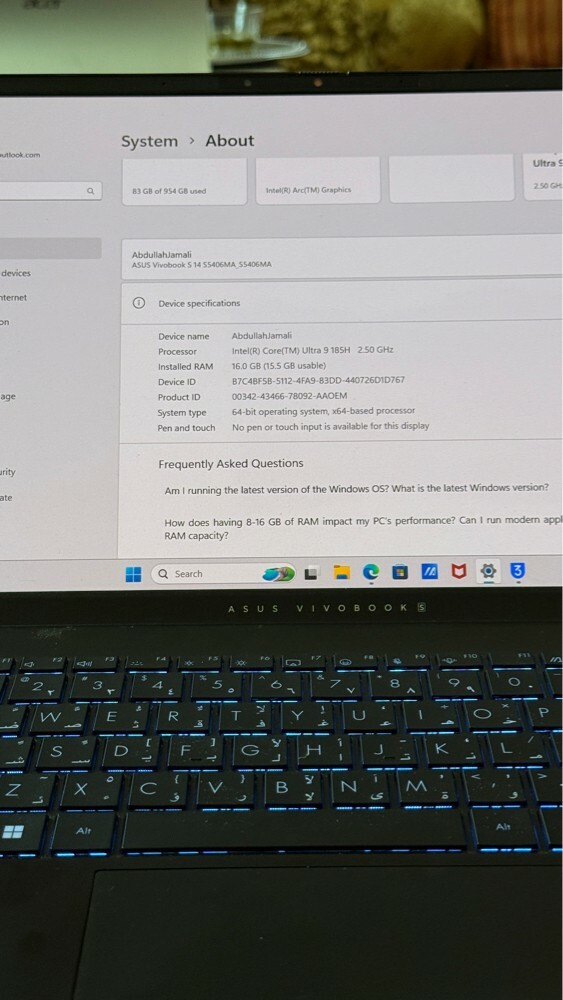 asus vivobook s 14 OLED - 2