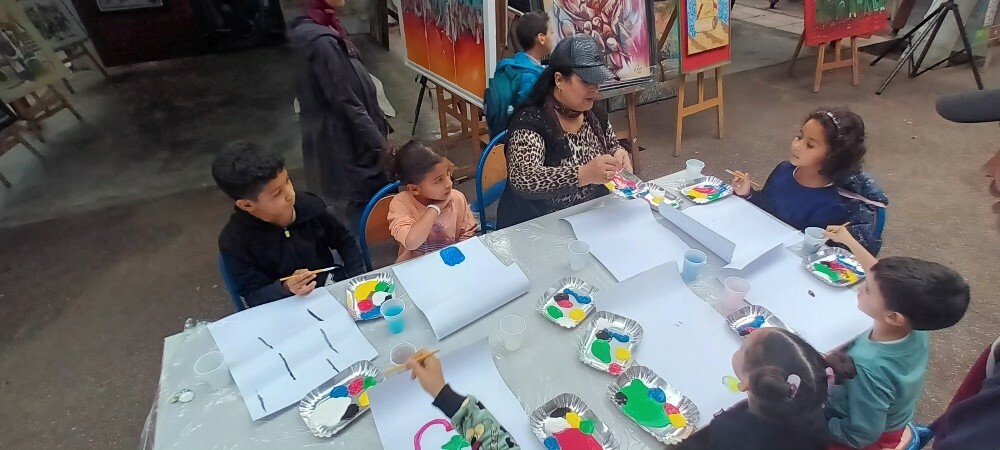إعطاء دروس في الرسم والصباغة - 2