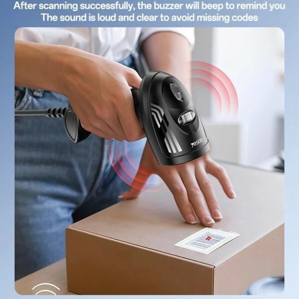 YESIDO EC21 Barcode Scanner - 5