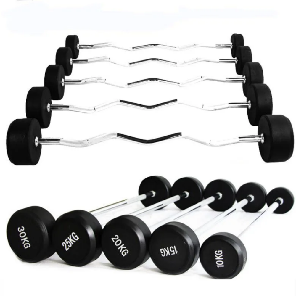 fixed barbell 10/15/20/25/30kg pair - 3