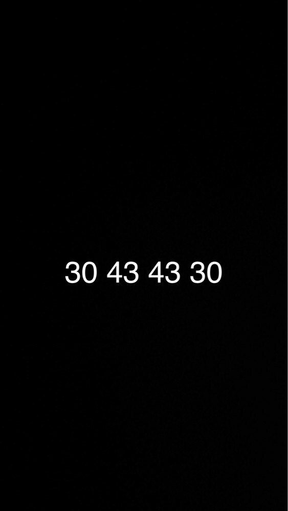 30 43 43 30 - 1
