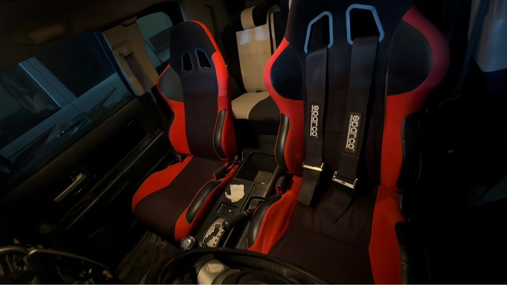 Sparco racing bucket seats  - 2