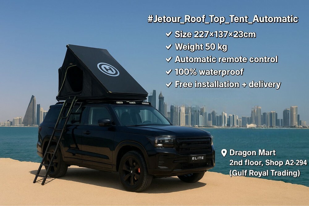 car Rooftop tent jetour brand - 7