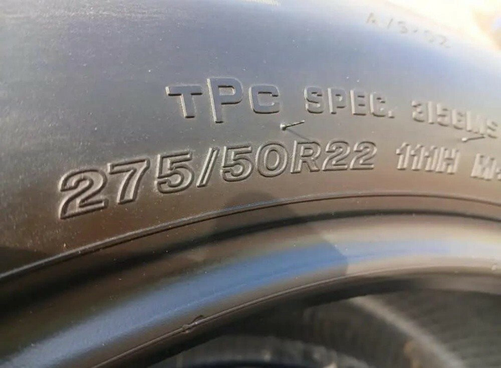 275/50/22#Bridgestone tyre - 3