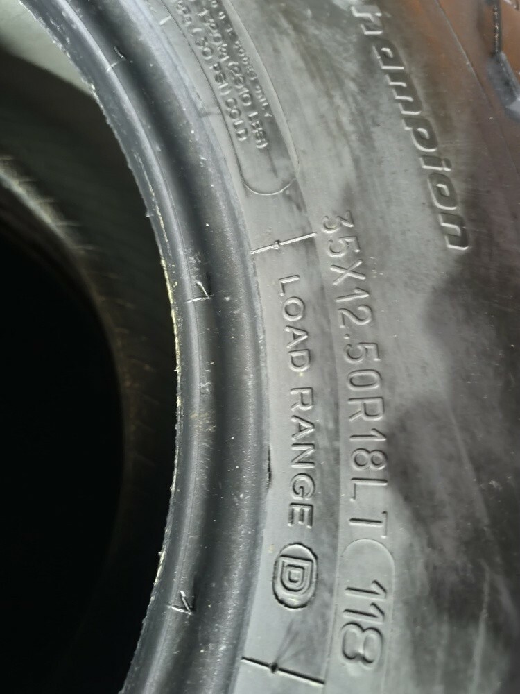 35x12.50.18 Bfgoodrich tyre - 3