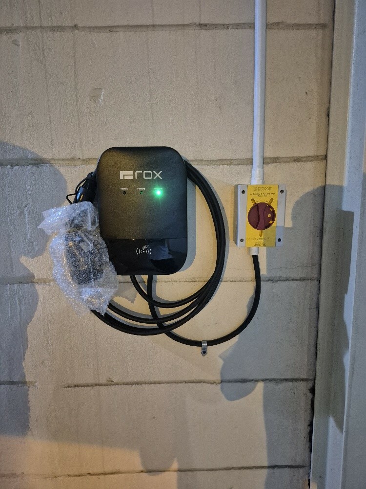 electric vehicle charging install - 5