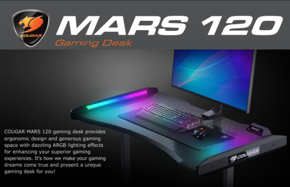 COUGAR GAMING DESK - 1