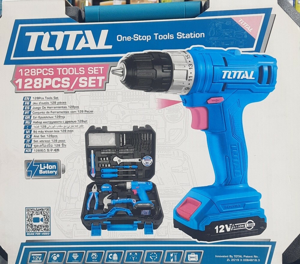 TOTAL 128 pcs Tools set - 1