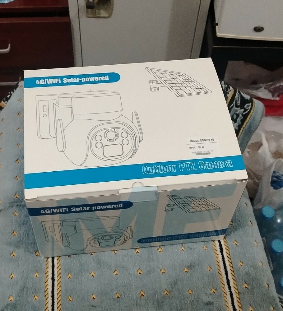 Smart Solar-Powered Security Came - 2