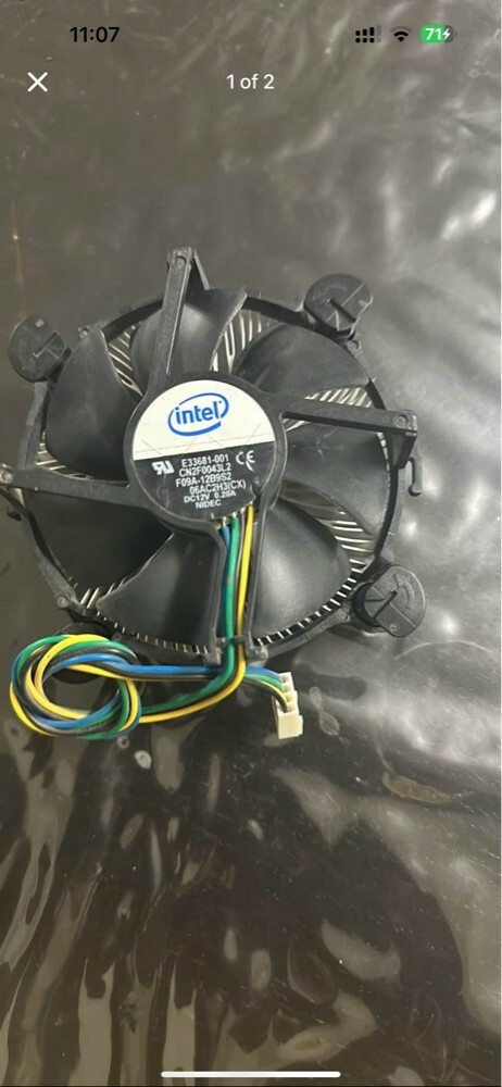 Intel CPU fan for cheap price - 1