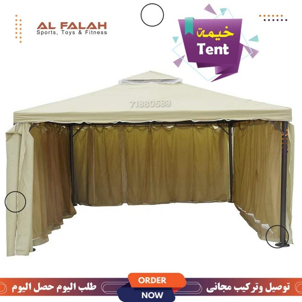 خيمة ٤/٦ متر خيام - 5