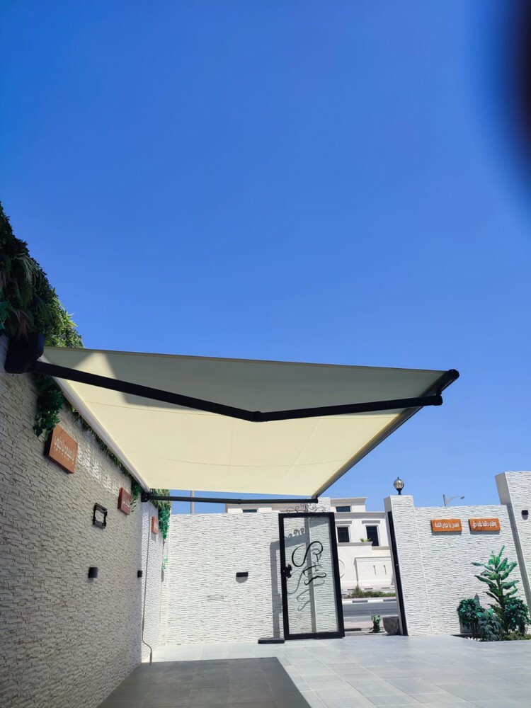 Home retractable umbrella canopy  - 13