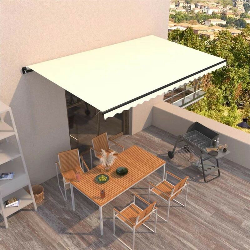 Home retractable umbrella canopy  - 3