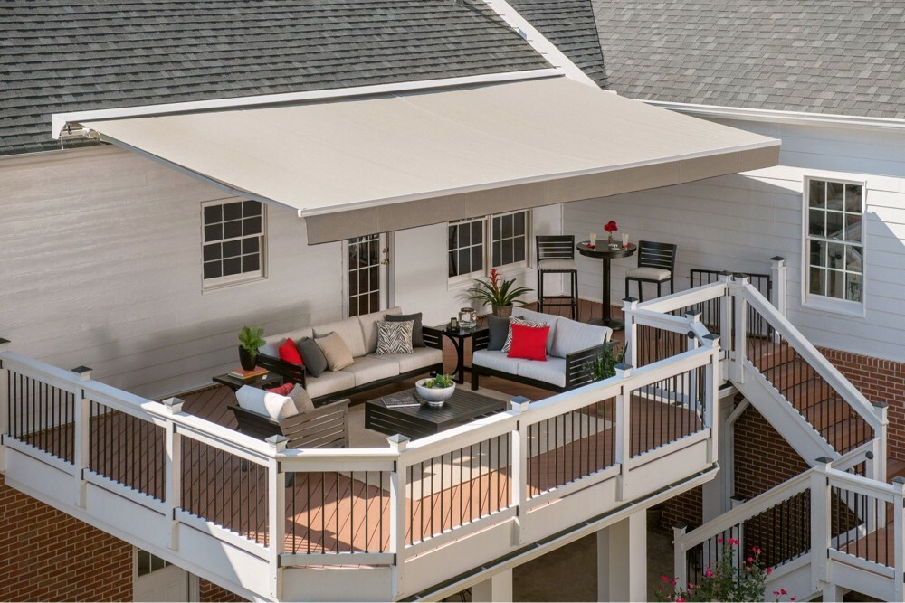 Home retractable umbrella canopy  - 1