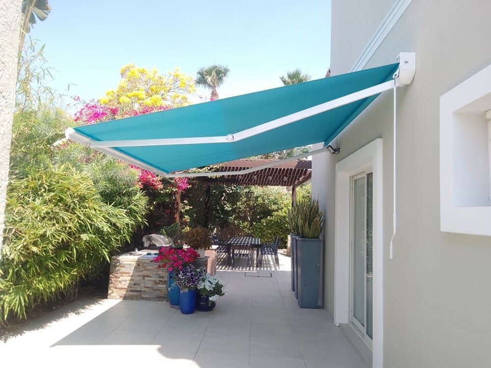 Home retractable umbrella canopy  - 6