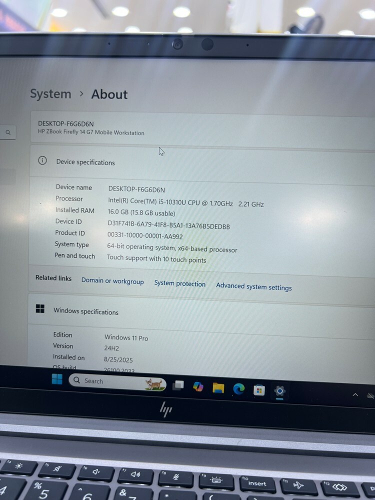 hp zbook 14 g7 - 6