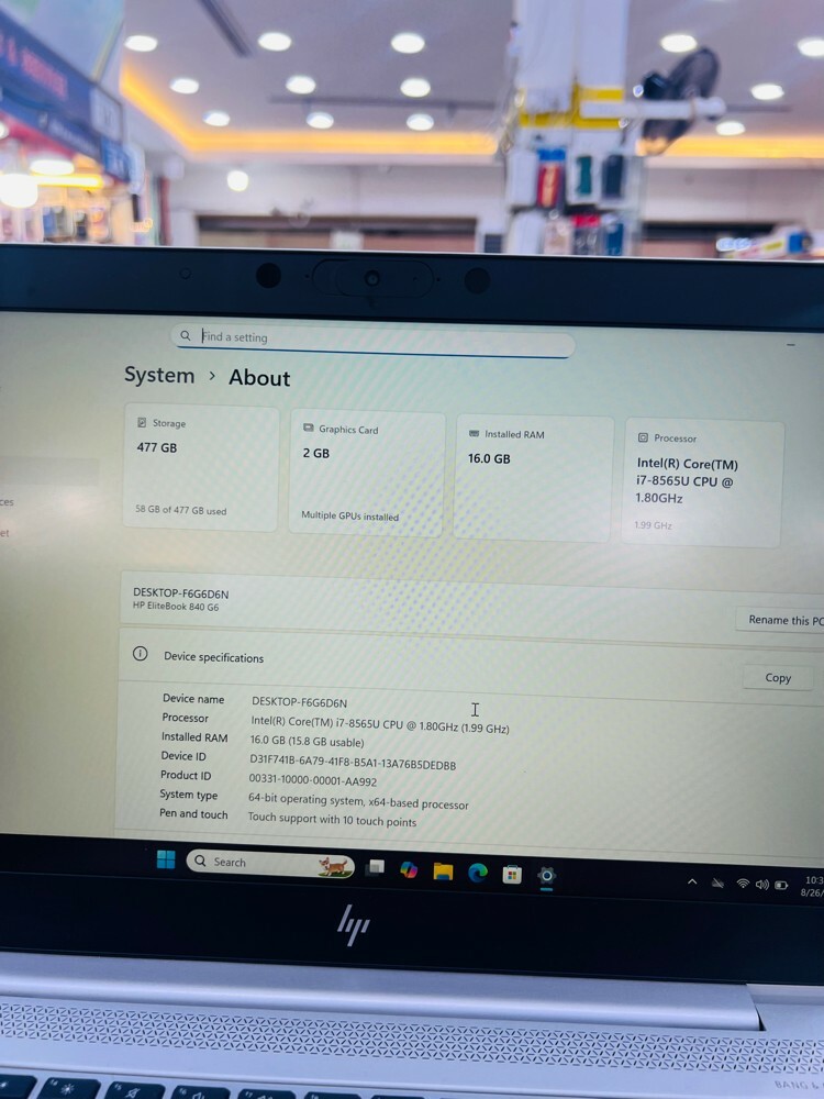 hp elitebook 840 g6 - 6