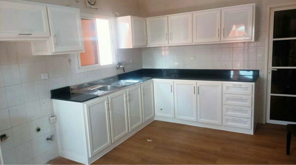 kitchen cabinets and door - 9