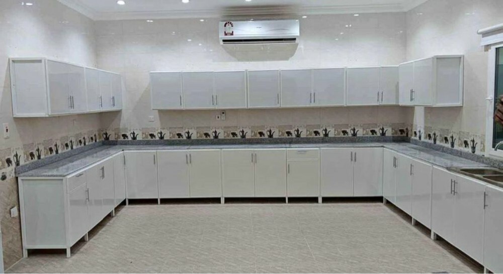 kitchen cabinets and door - 10