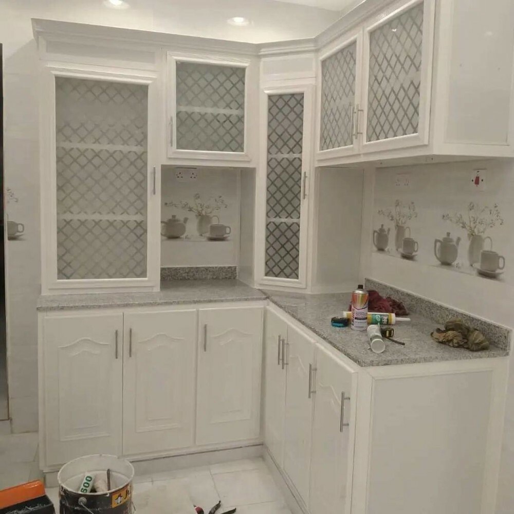 kitchen cabinets and door - 4