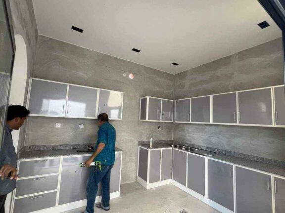 kitchen cabinets and door - 16