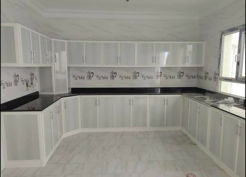 kitchen cabinets and door - 14