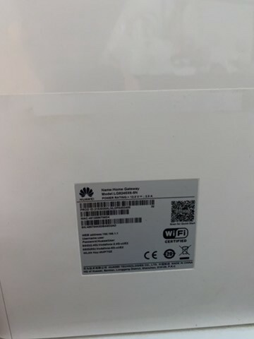 Vodafone router  - 2