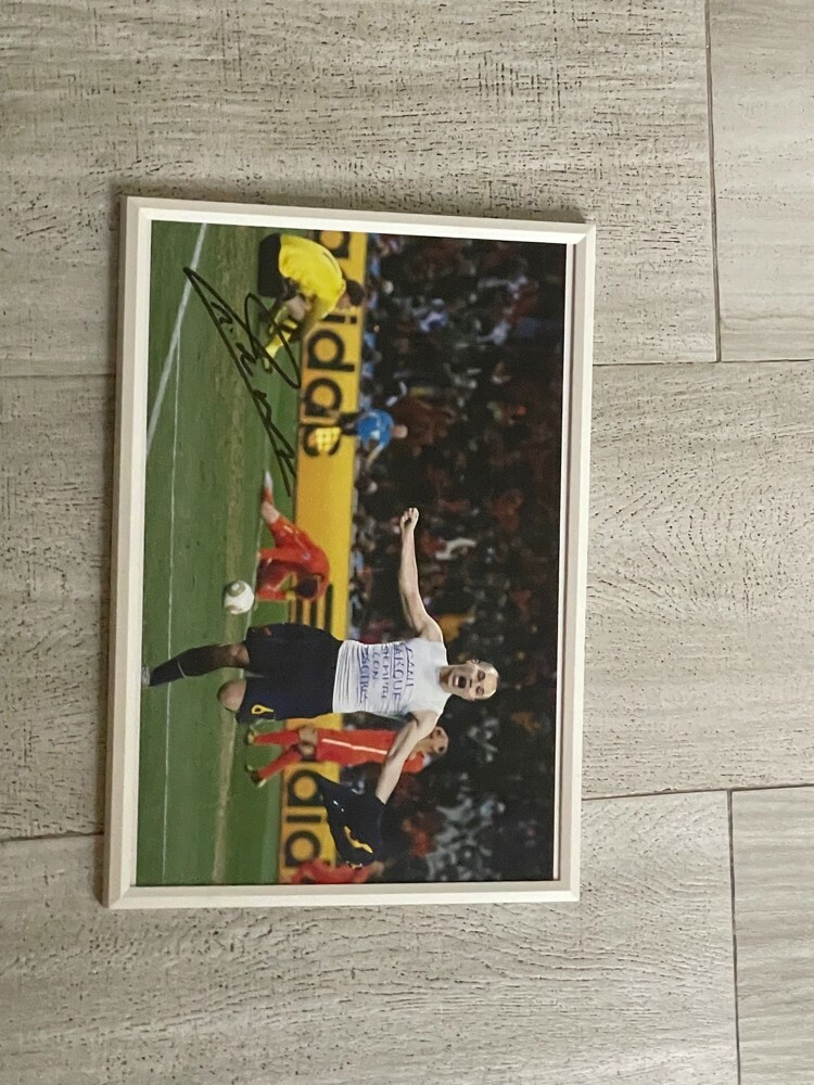iniesta signature for sale  - 2