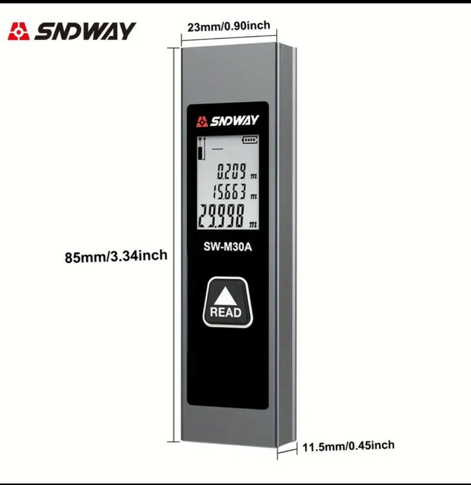rechargeable laser meter - 1