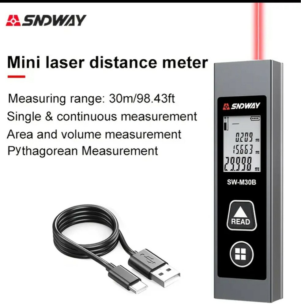 rechargeable laser meter - 4