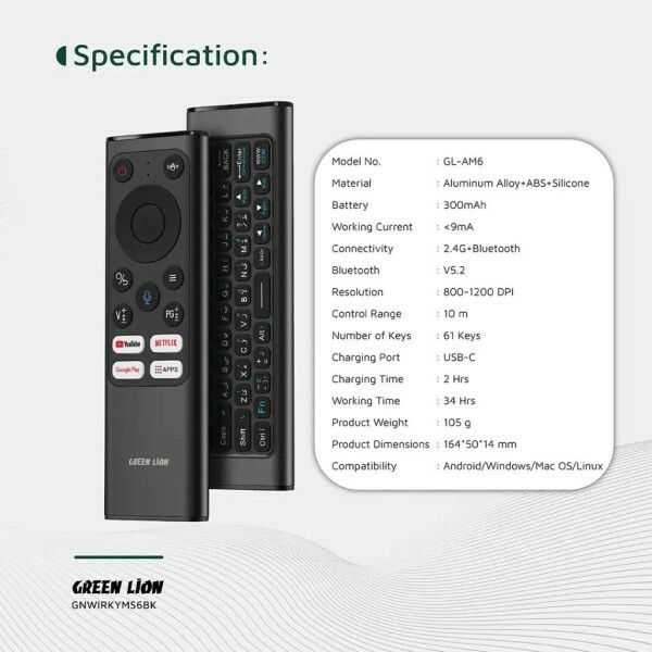 Remote with Keyboard and Mouse - 5