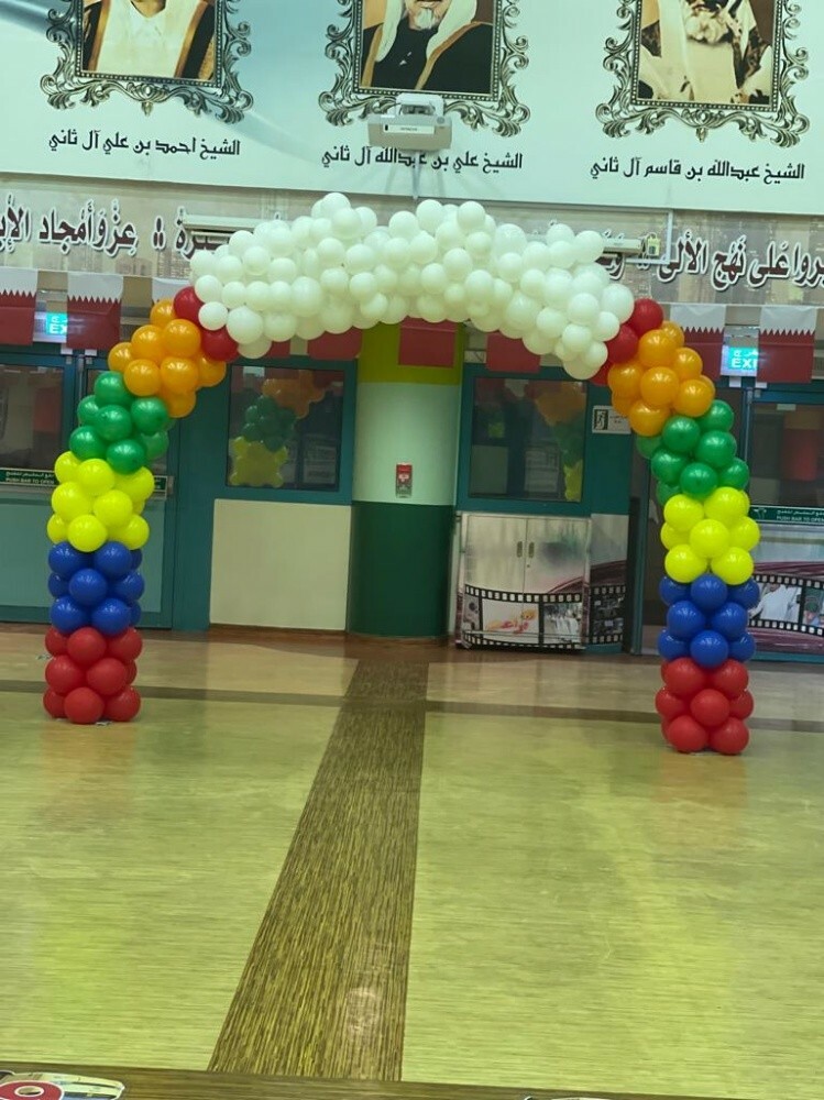 عمل دكور بلونات لعوده المدارس - 22