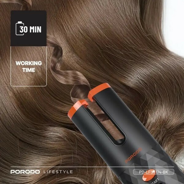 Porodo Automatic Hair Curler - 5
