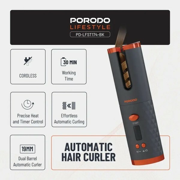 Porodo Automatic Hair Curler - 2