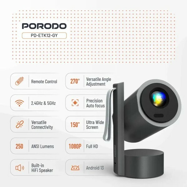 Porodo Full HD Smart Projector - 5