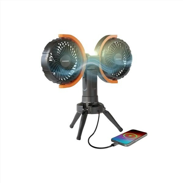 Porodo Dual-Head Fan - 1