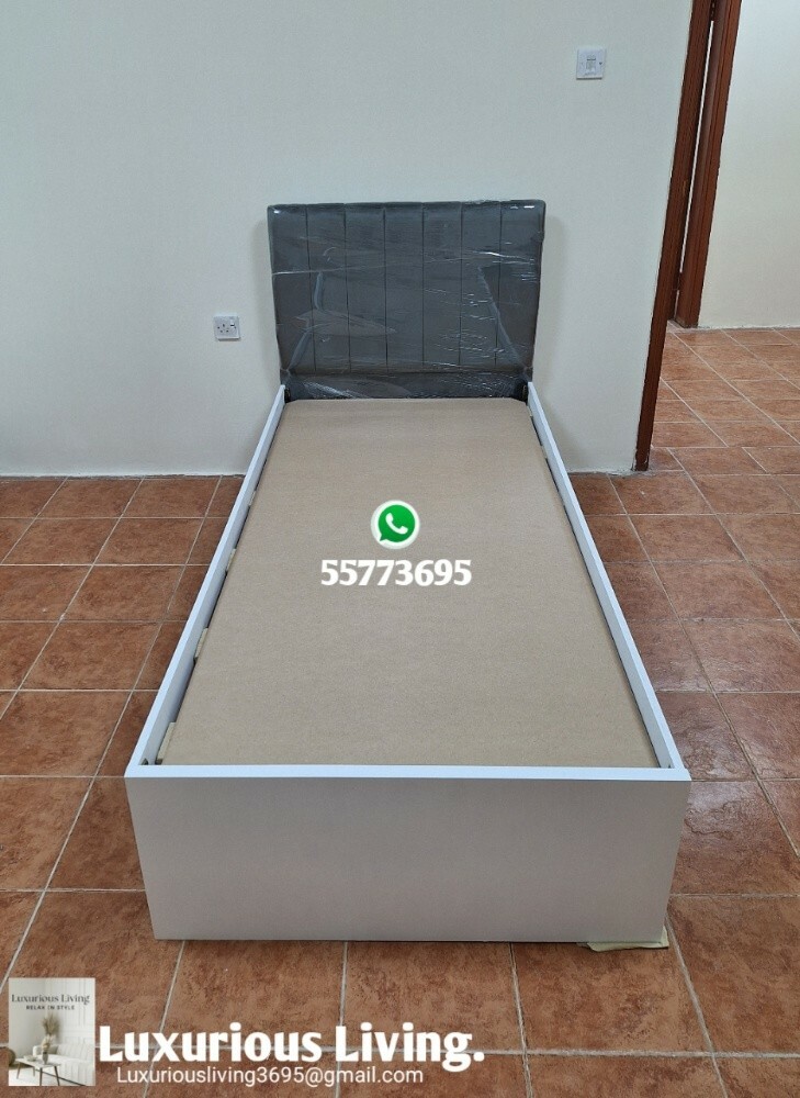 سرير مفرد خشبي - 3