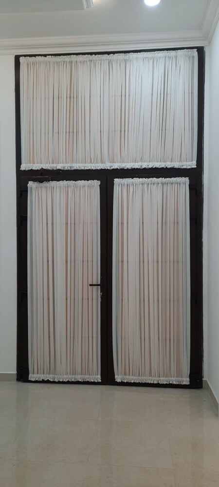 makes New Door Curtain Chiffon - 1