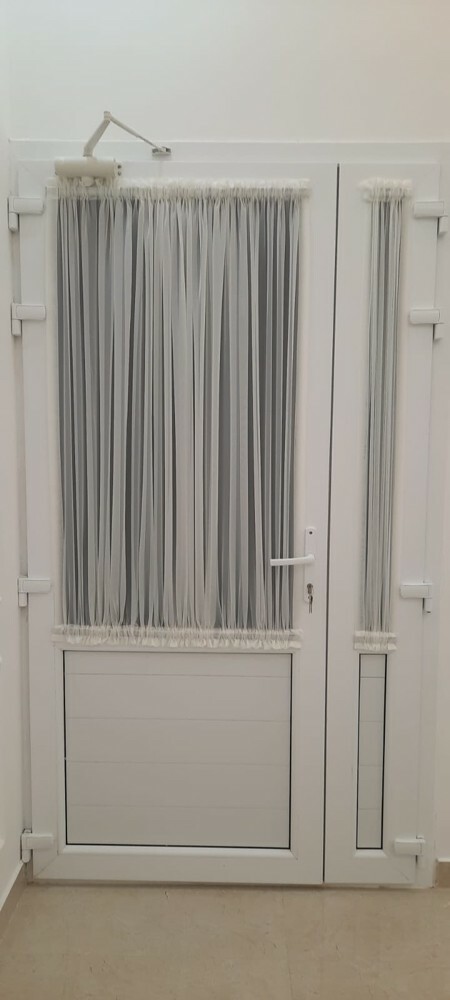 makes New Door Curtain Chiffon - 3