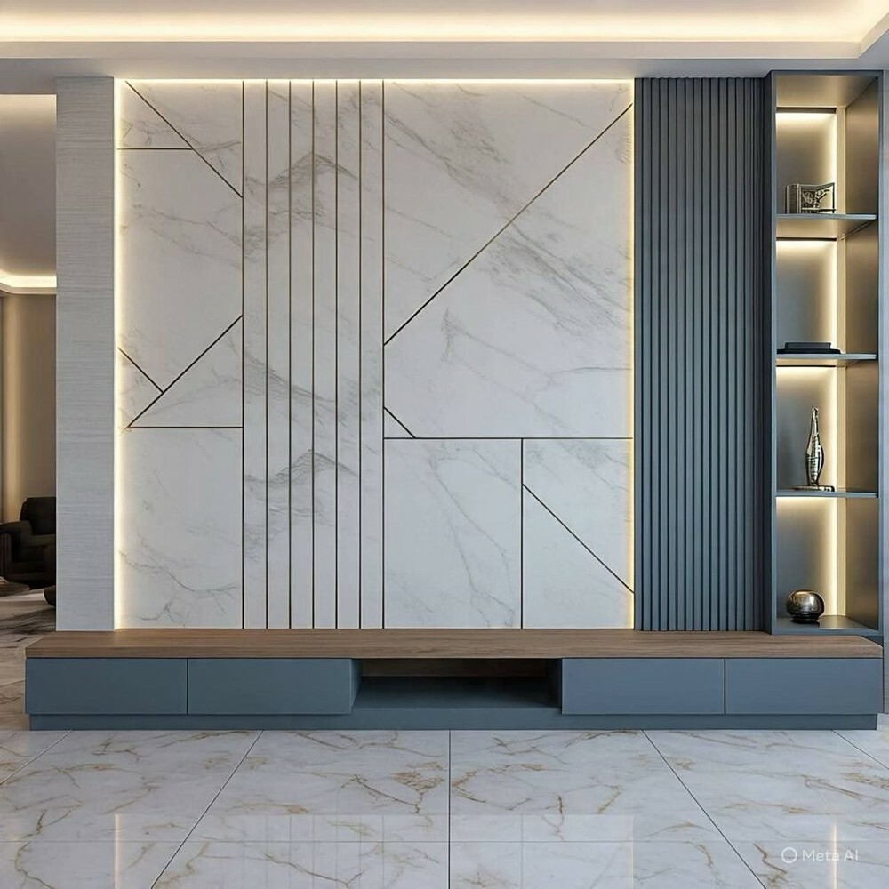 تصميم ديكور تلفزيوني - 11