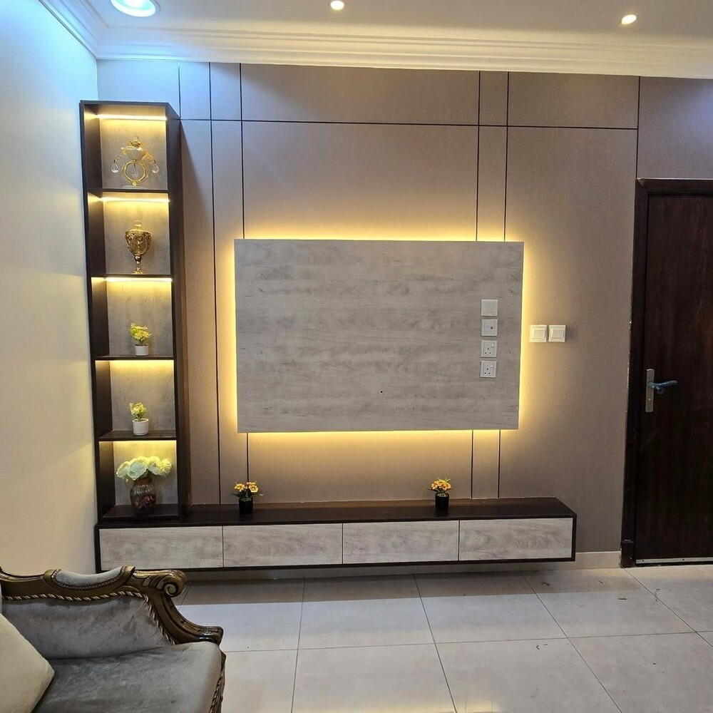 تصميم ديكور تلفزيوني - 2